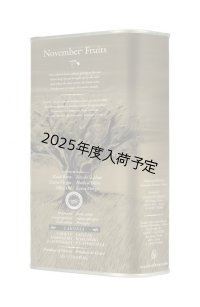 ノーベンバー・フルーツ  エキストラバージンオリーブオイル  1L スチール缶