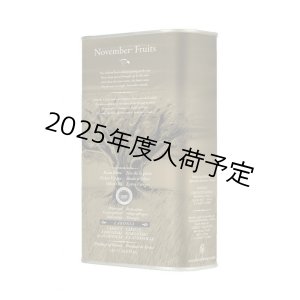 画像: ノーベンバー・フルーツ  エキストラバージンオリーブオイル  1L スチール缶